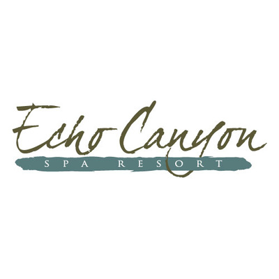 Echo Canyon Spa Resort Sulpher Oklahoma Logo Design