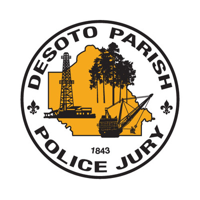 DeSoto parish Police Jury Mansfield Louisiana Logo Design