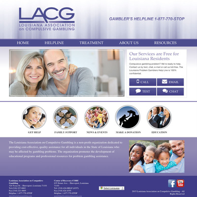 LACG Website Design Shreveport Bossier